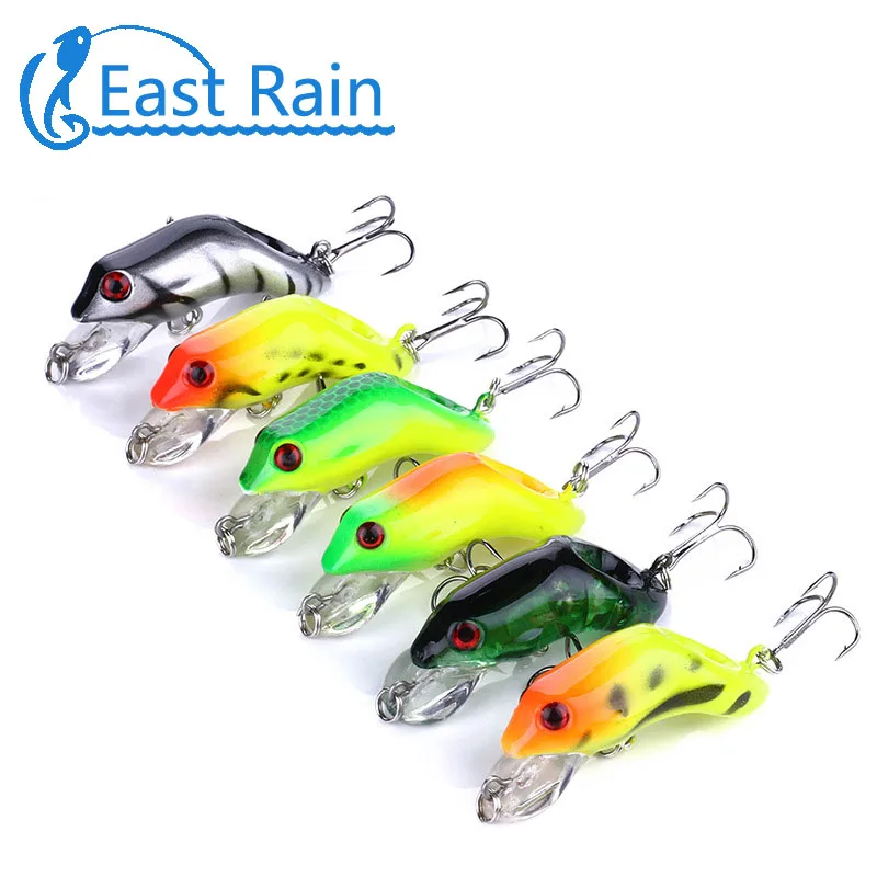 Рыболовная приманка-лягушка East Rain 5 см 8 г приманка-Змееголов искусственная с