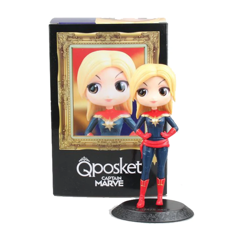 Фигурка капитана Marvel MS. MARVEL Carol Danvers The Black Widow Olivia экшн-фигурка игрушки широкая