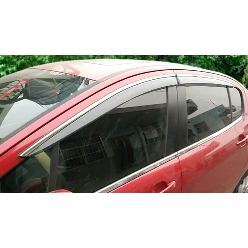 Automovil декоративные детали для стайлинга автомобиля против дождя окна козырек