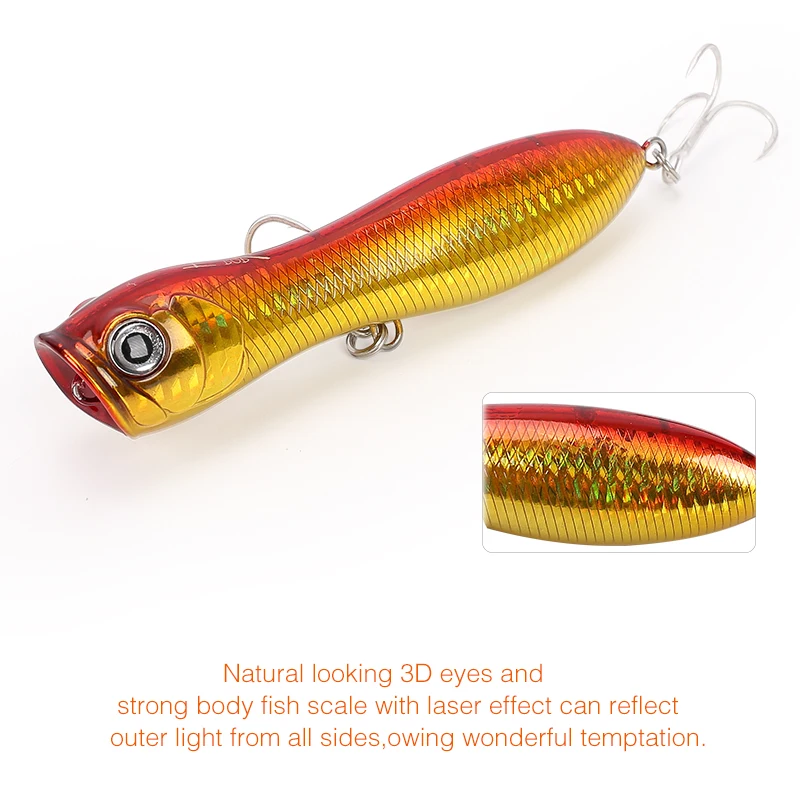 TSURINOYA приманка для рыбалки DW60 125 мм 36 г Поппер морской дальнего забрасывания