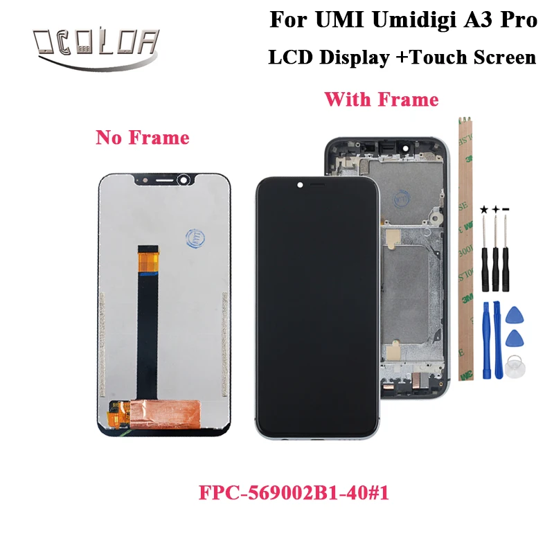 Ocolor для UMI Umidigi A3 Pro ЖК дисплей и сенсорный экран + инструменты 5 7 ''для