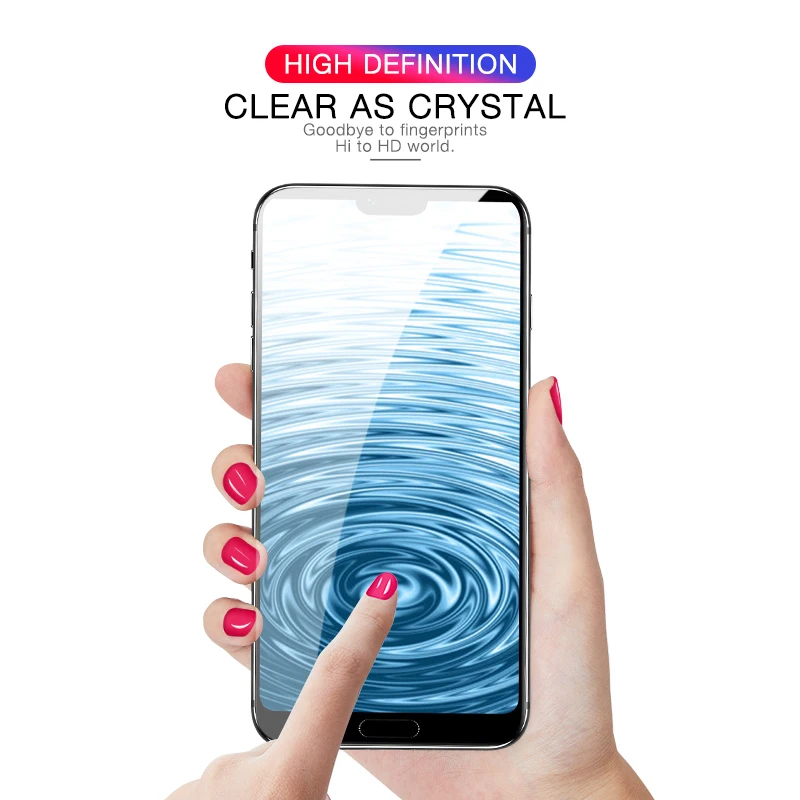Полное покрытие Защитное стекло для huawei Honor 9 Lite защита экрана закаленное 10 8 8X