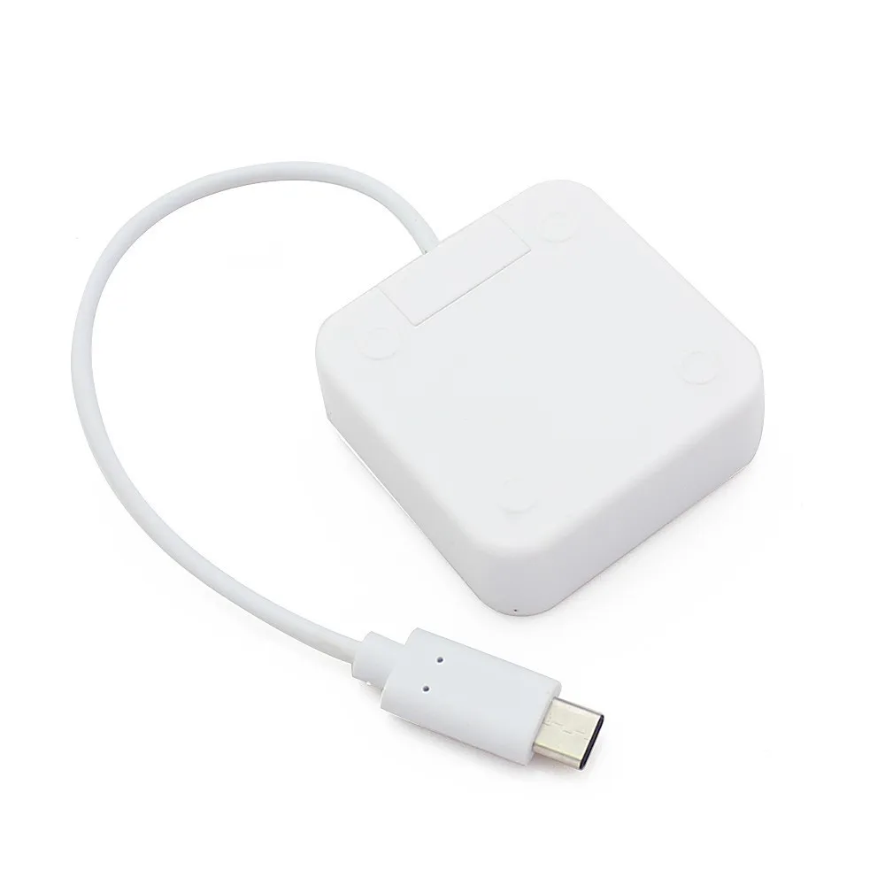 Тип C концентратор USB 3 1 комбо Высокоскоростной Мульти 0 разветвитель 4 порта с TF/SD