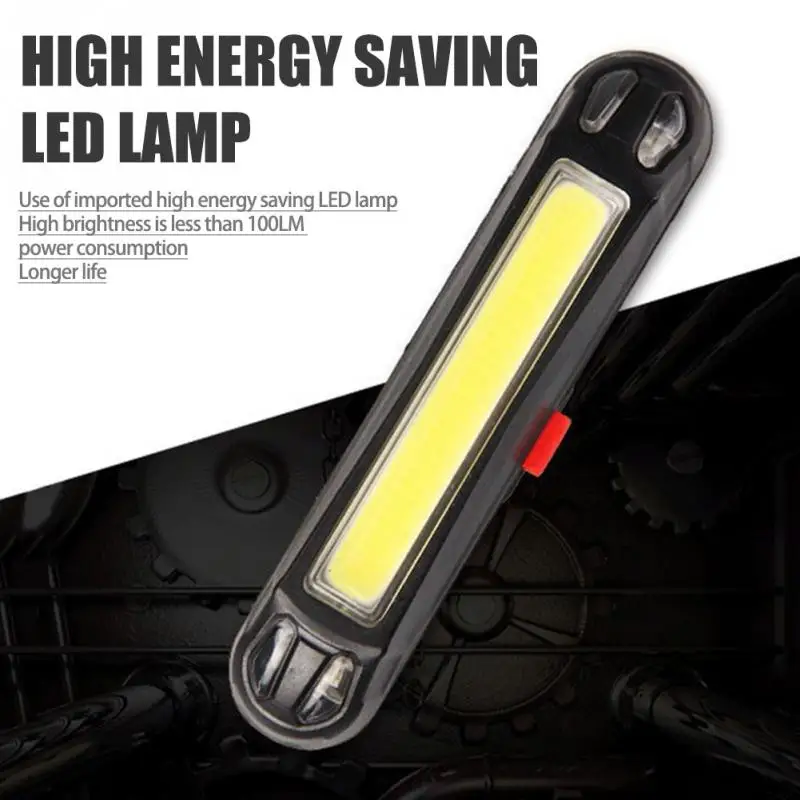 Ходовой товар задний фонарь для велосипеда с зарядкой через USB Предупреждение