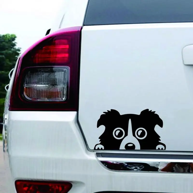 Наклейка для собак Border Collie отражающее стекло задняя наклейка домашних животных