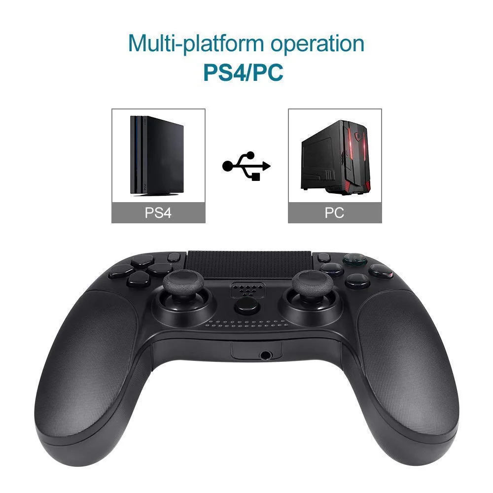Bluetooth геймпад для Dualshock 4 беспроводной контроллер с функцией вибрации джойстик