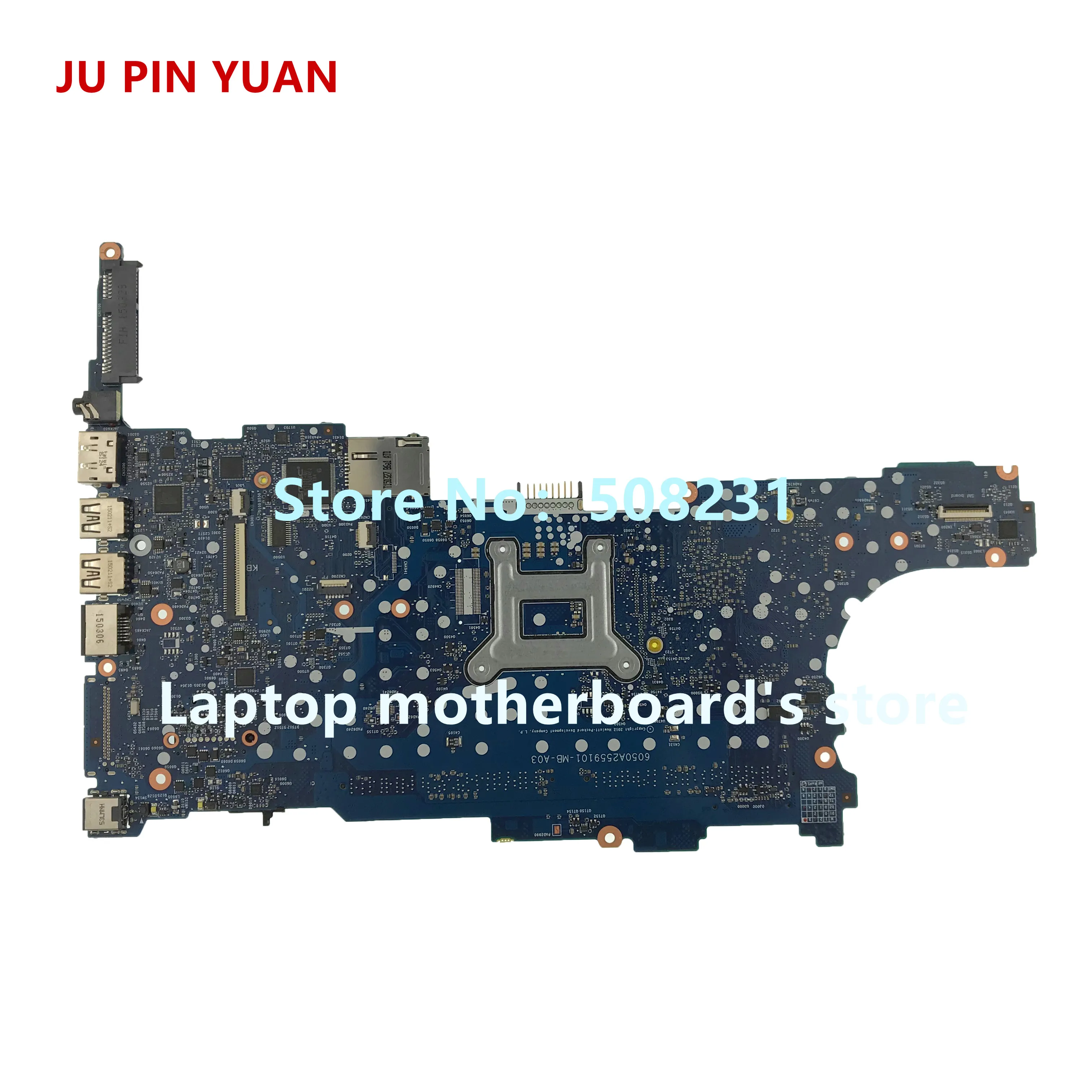Ju pin yuan 730804 601 501 001 материнская плата для HP EliteBook 840 G1 850 ноутбука 100% полностью
