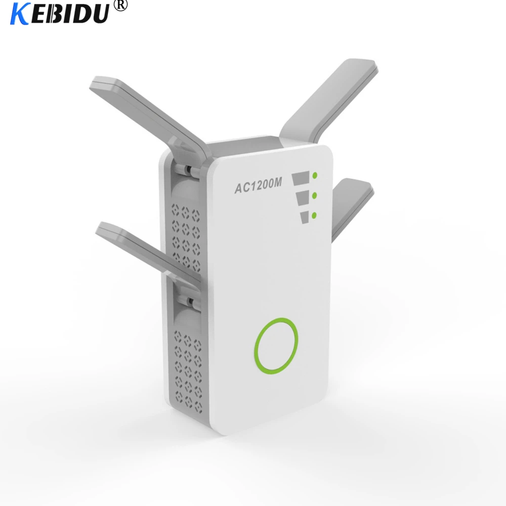 KEBIDU 2 4G/5G 1200 Мбит/с беспроводной-AC двухдиапазонный ретранслятор AP беспроводной