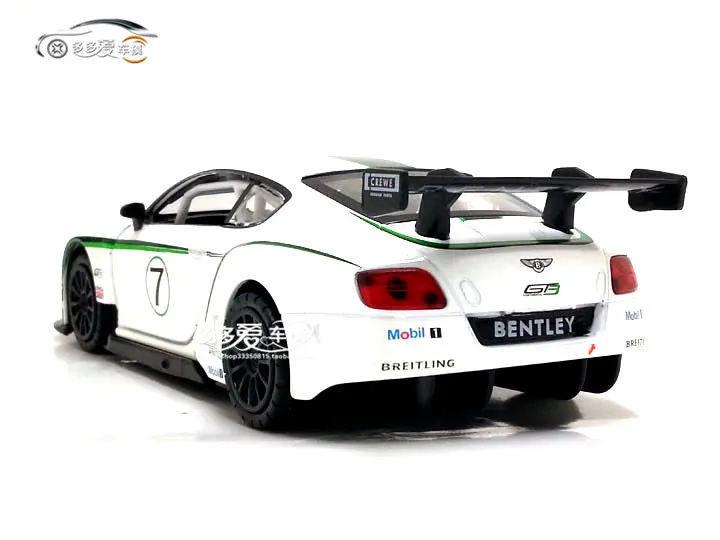 Лидер продаж 2019 1:32 Bentley Continental GT3 модель автомобиля из сплава литые модели