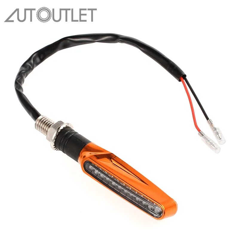 AUTOUTLET мотоцикл указатель поворота Стоп лампы течет подводный светильник