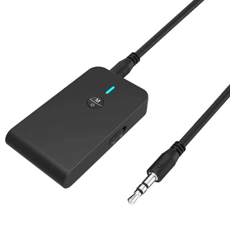 2 в 1 Bluetooth 3 0 передатчик приемник адаптер Aptx HD Экстра длинная батарея 5 мм аудио для