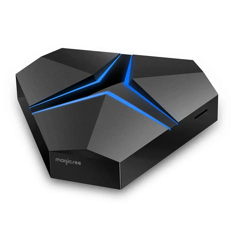 Magicsee Iron Plus Android 7 1 Wifi Tv Box Amlogic S912 Octa Core 3g + 32G Smart с Hd 4K медиаплеером телеприставка (США