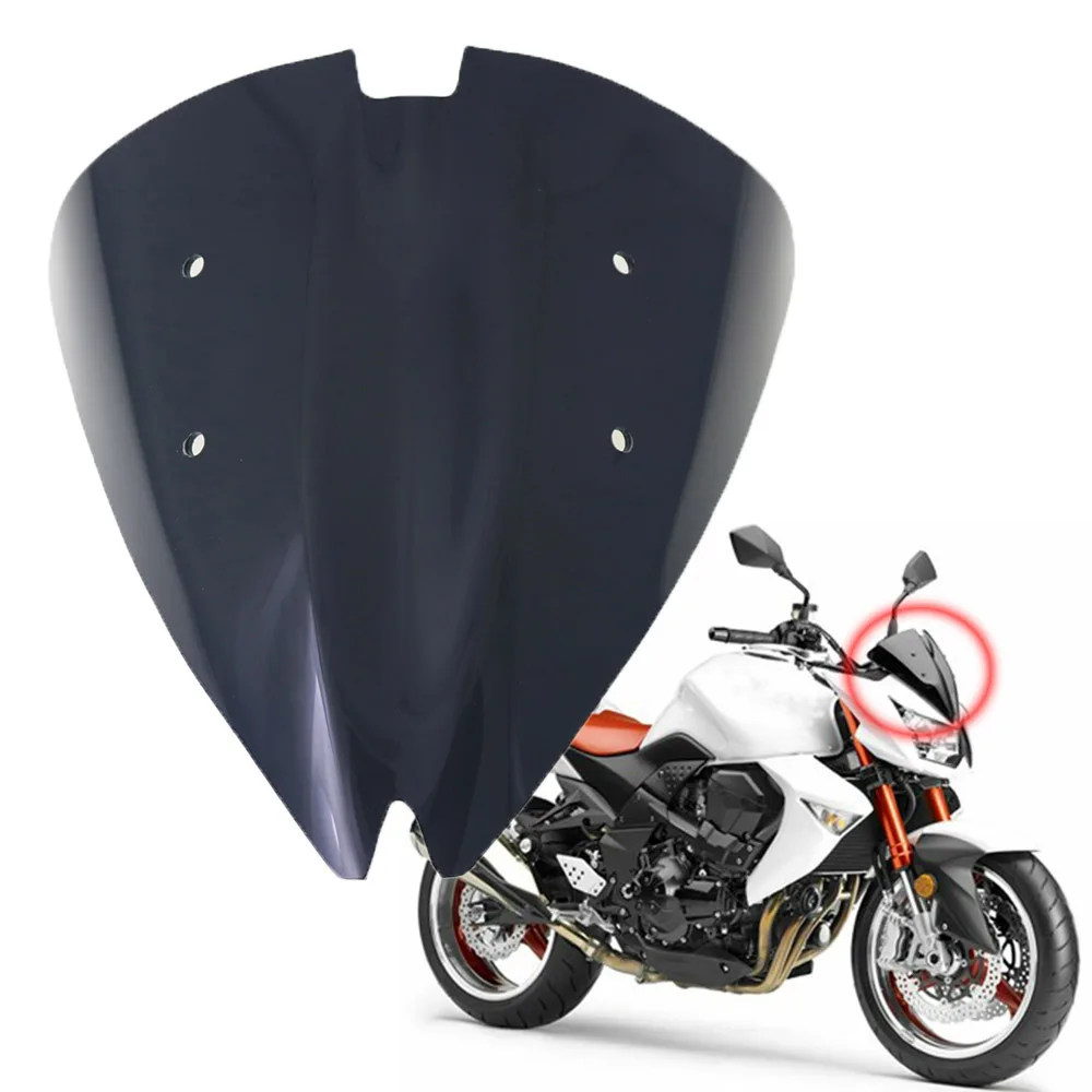 2 дефлектора ветрового стекла мотоцикла для Kawasaki Z1000 2007 2008 2009 ветровое стекло