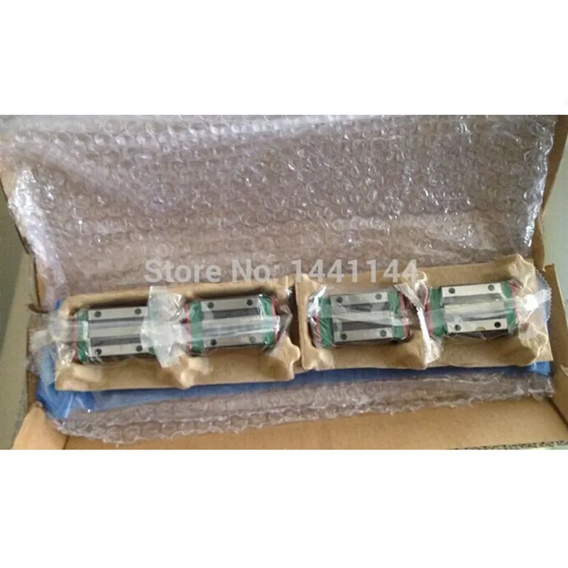 

HGR20 HIWIN linear rail: 2pcs 100% original HIWIN rail HGR20 - 300mm Linear guide + 4pcs HGH20CA Carriage CNC parts