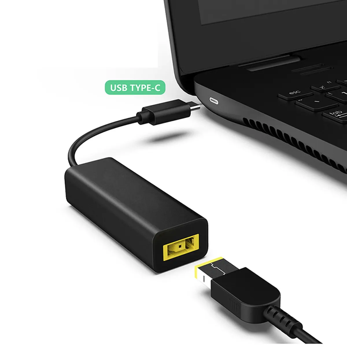 USB C Type мощность до 11 0*4 5 мм Прямоугольник Джек Lenovo вход зарядный кабель 45 Вт для Mac
