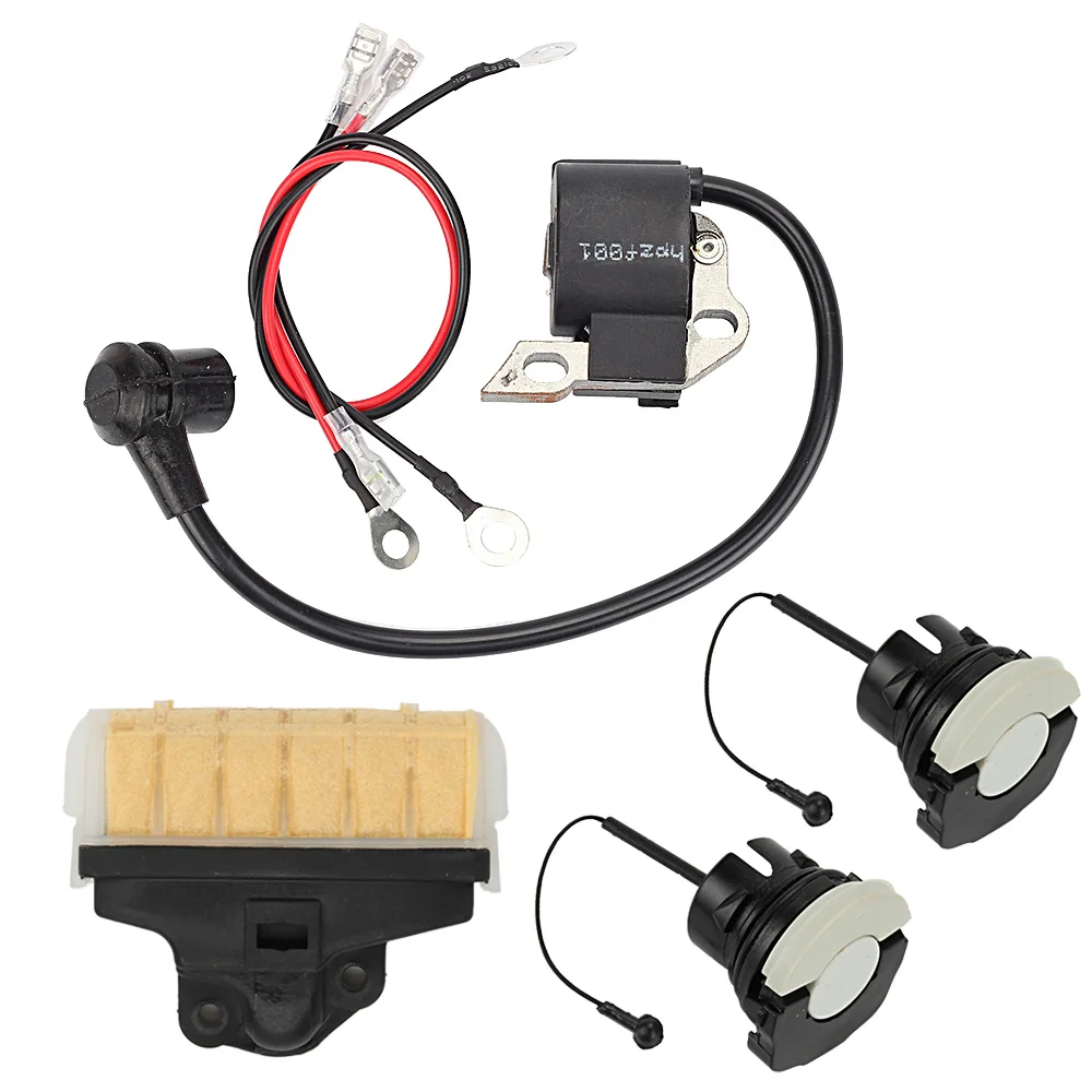 Новый MS210 MS230 MS250 катушка зажигания Модуль с корпусом воздушного фильтра +