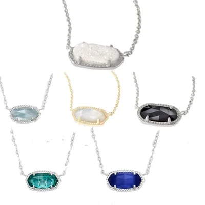 Free shipping Vug shells glass stone necklace chain of clavicle | Украшения и аксессуары