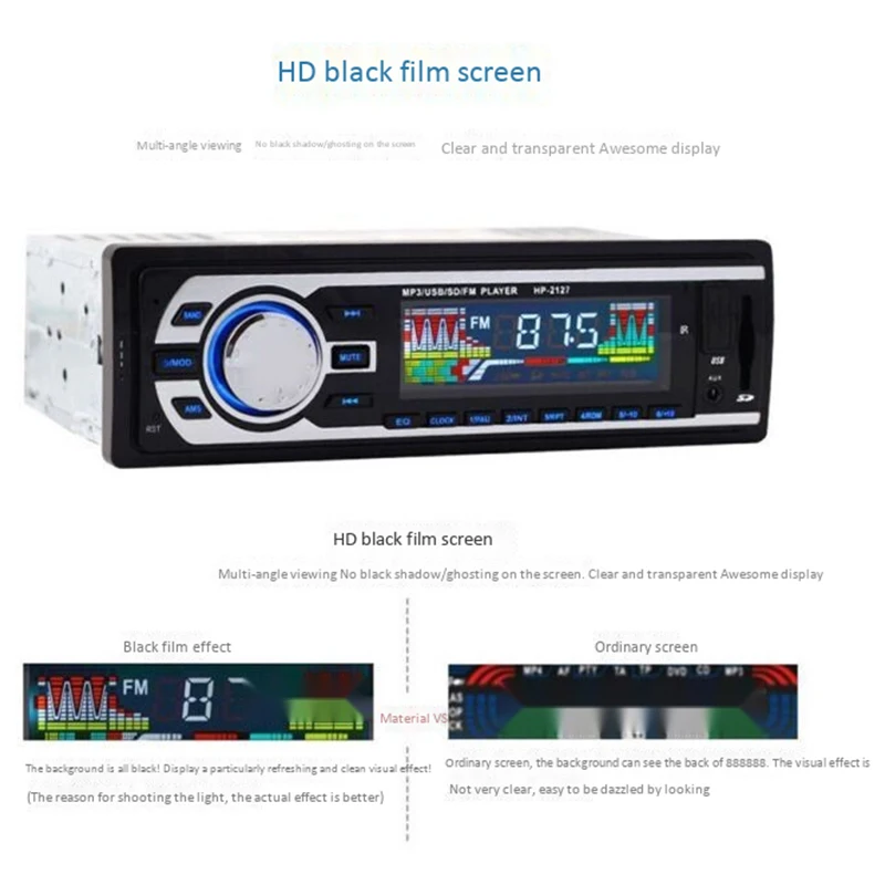 Автомагнитола 24 В Fm радио Mp3 аудио плеер Sup порт Bluetooth телефон с Usb/Sd Mmc 1 Din|MP3-плеер
