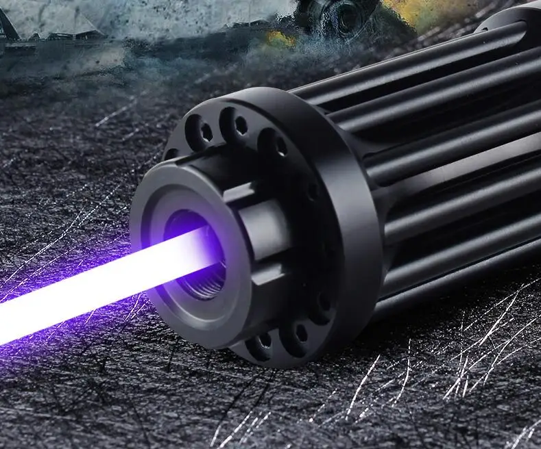 Высокая Мощность луч Синяя лазерная указка 50 Вт 50000 м 450nm горение сжигания сигары