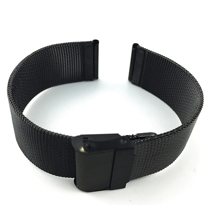 Женские аксессуары для часов 0 4 дюйма ремень из нержавеющей стали 304 Миланского