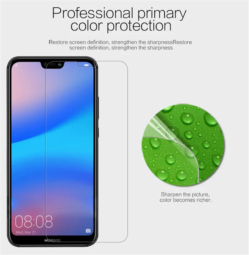 Bakeey High Definition Anti-Scratch Soft Full Cover Screen Protector for Huawei P20 Lite/Huawei Nova 3E | Мобильные телефоны и