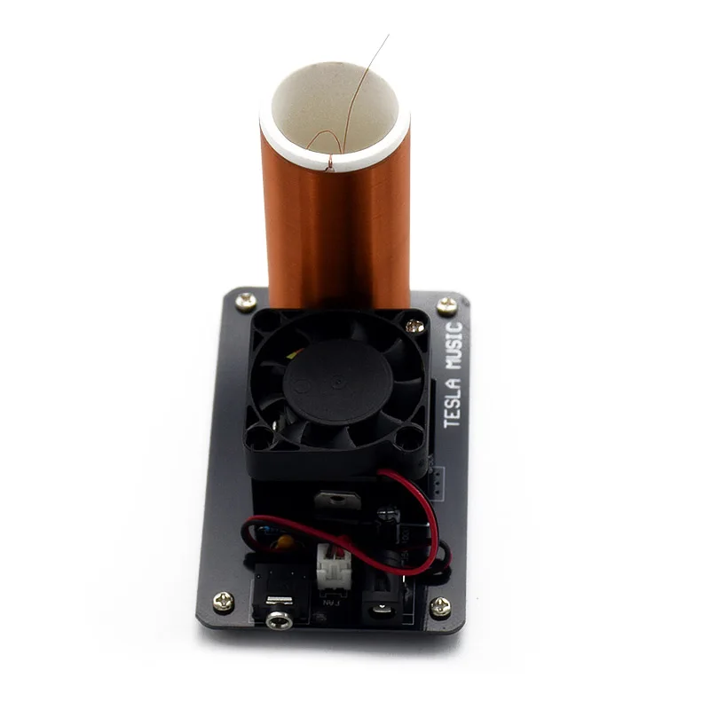 IG-Music Tesla Coil Plasma Loudspeaker w/ Power Adapter Wireless Transmission V8D5 US Plug | Электроника