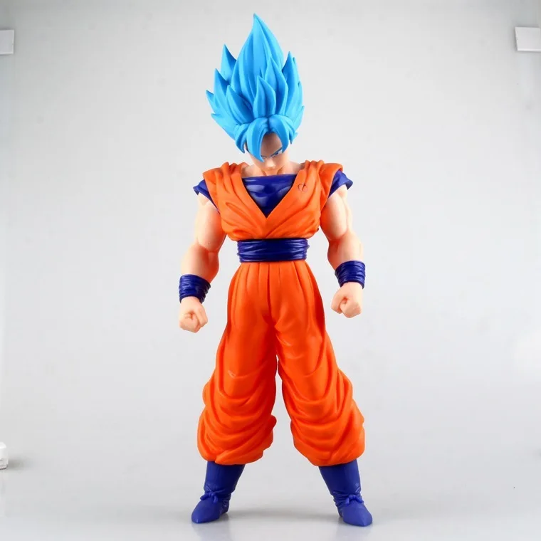 Аниме Dragon Ball Z 42 см Risurrezione F Сон Гоку Супер большой ПВХ фигурка Da Collezione Modello Giocattoli