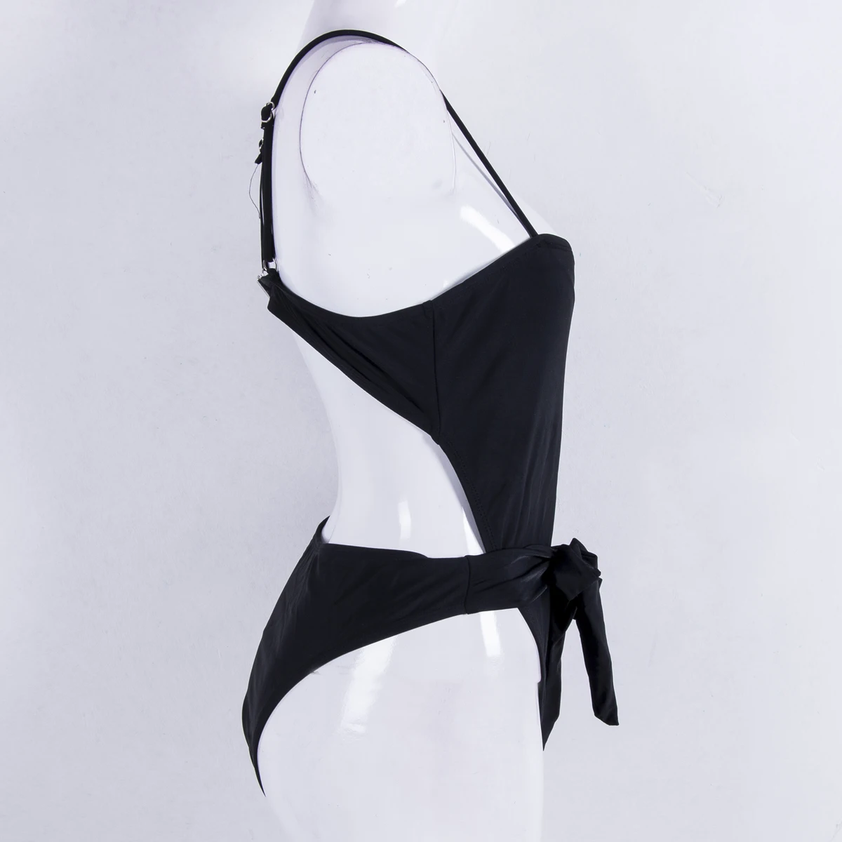 Новинка 2018 женский слитный купальник с бантом и ремешком бикини Монокини пуш ап
