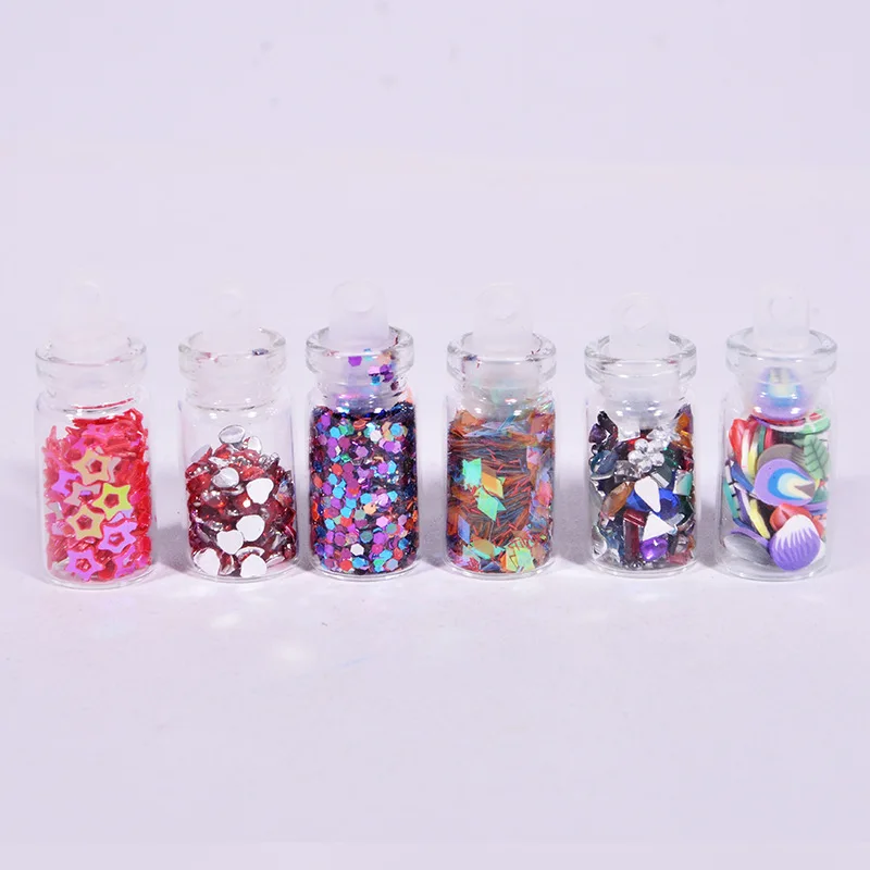 48 Цвета бутылки DIY Sequins/блеск наполнитель Slime коробка игрушки для детей Diy Kit