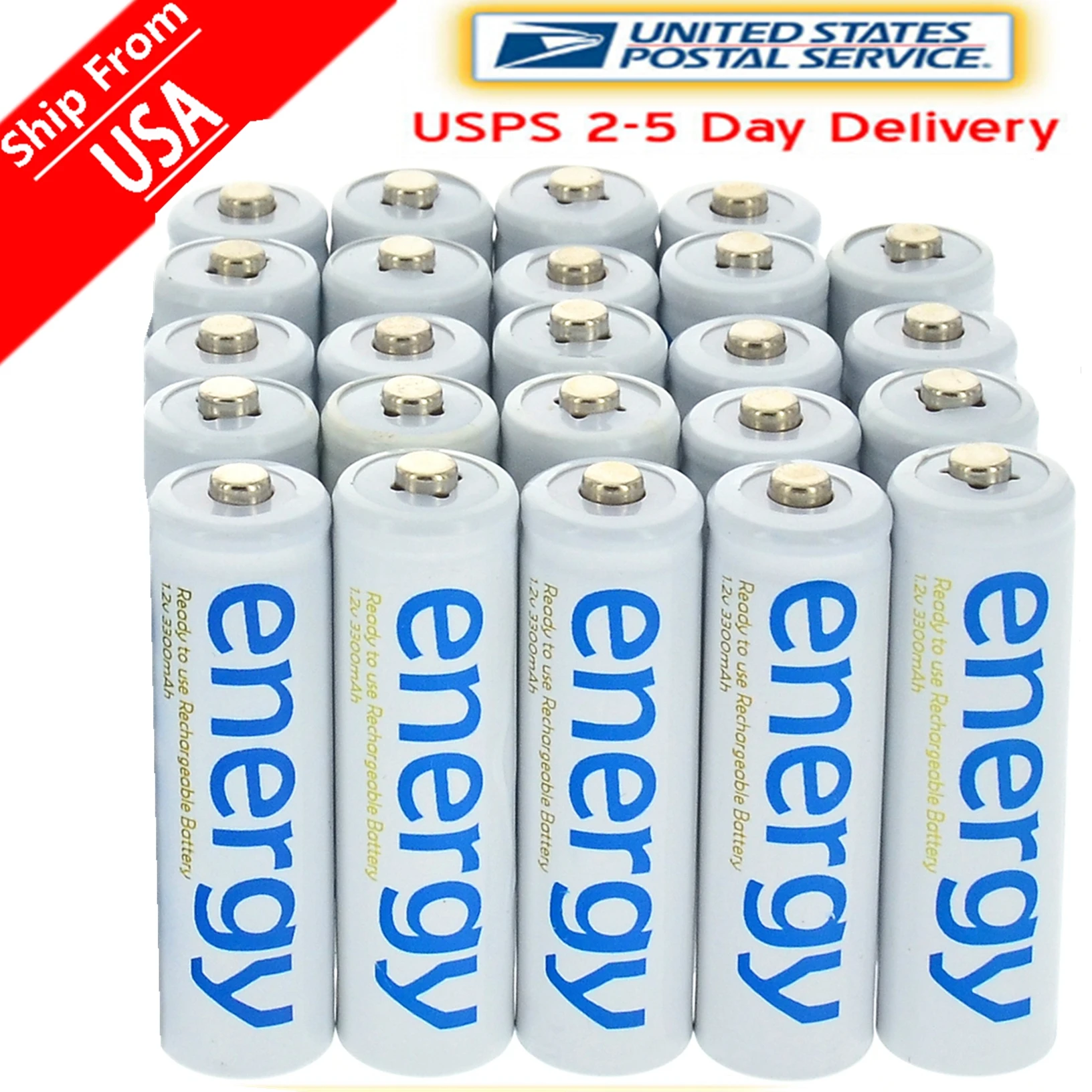 Новый бренд AA 3300mAh AAA 2000mAh 1 2 V Ni-MH аккумуляторная батарея белая ячейка для RC MP3 |