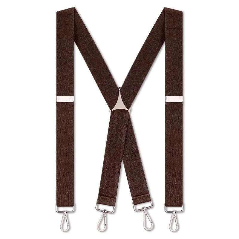 Треугольные металлические подтяжки 2 5 см в ширину X Back Классические с 4 крючками