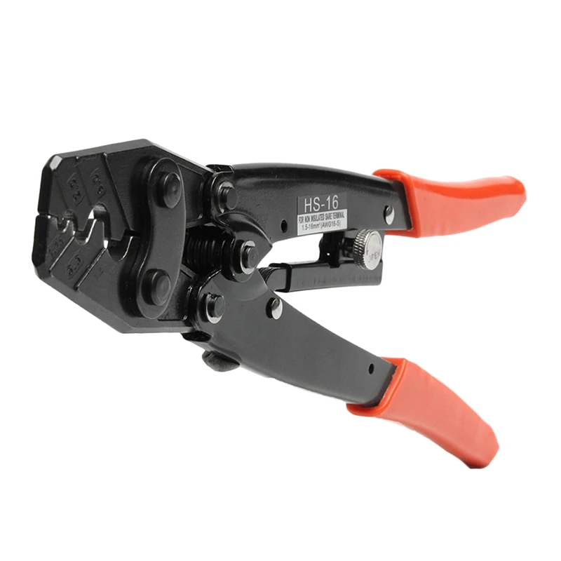 Hs-16 обжимные плоскогубцы кабельный обжимной инструмент голая клемма провода