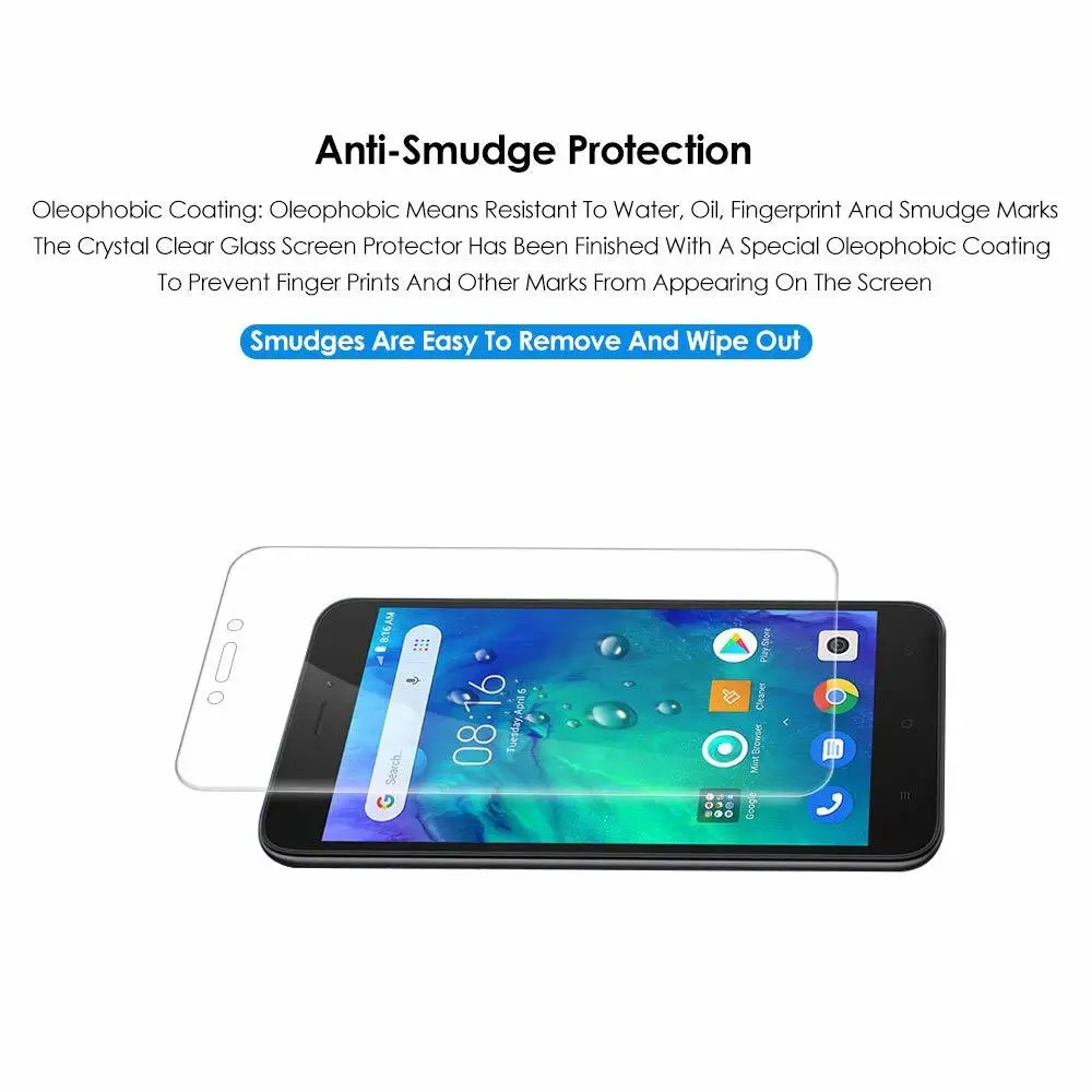 2 шт закаленное стекло для Xiaomi Redmi Go Glas Защита экрана M1903C3GH M1903C3GG защитная пленка 5 0