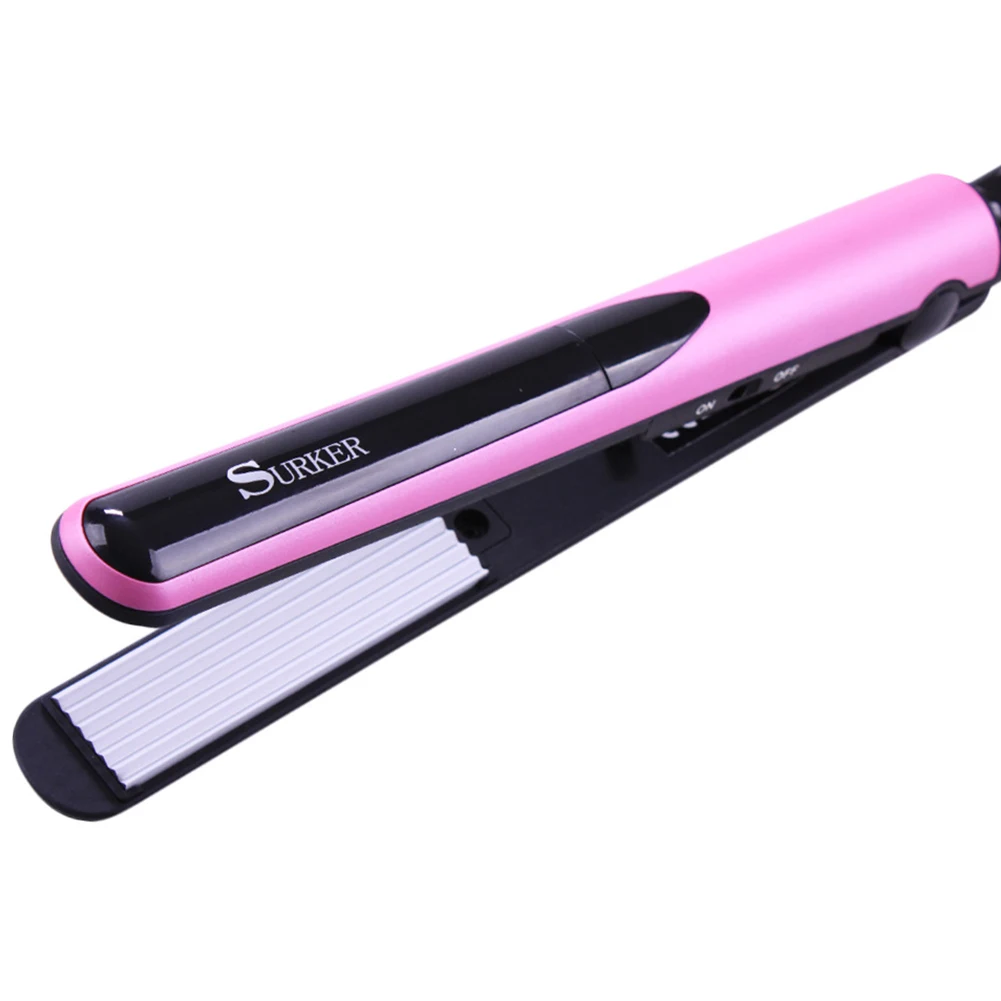 SURKER HD 916 керамический выпрямляющий гофрированный щипцы для завивки Инструменты