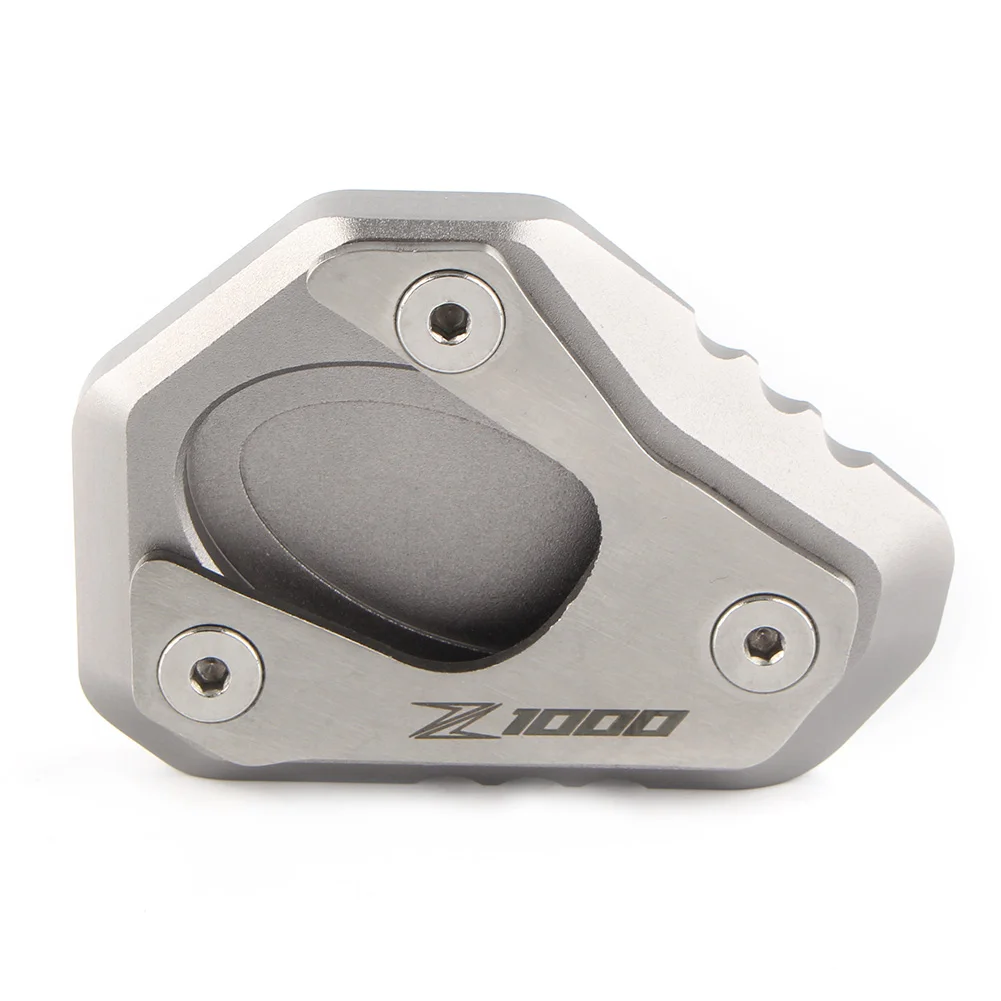 Z1000 2010 2018 подставка боковая удлинитель пластины Pad для Kawasaki 2011 2012 2013 2014 2015 2016 18