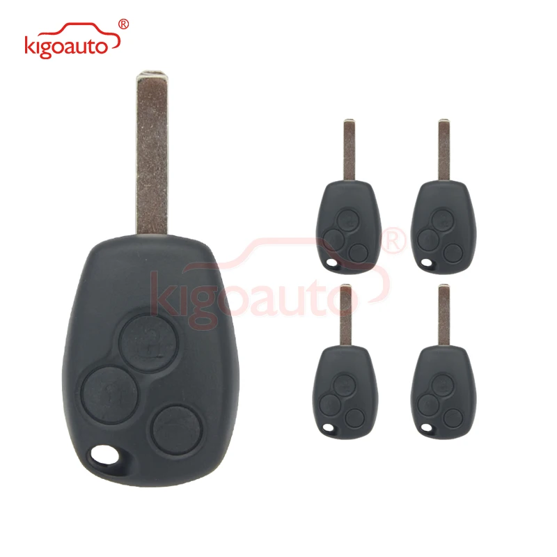 Kigoauto 5 шт. для Benz Smart Fortwo 453 2015 2016 дистанционный ключ 3 кнопки 434 МГц VA6 blade 4A чип|Ключ