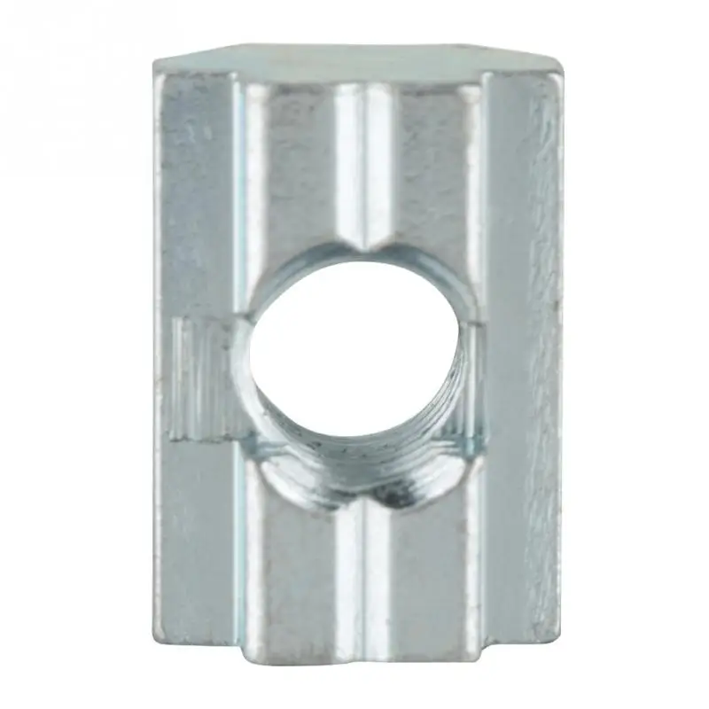 20Pcs/Lot Zinc Plated Hammer Head Nuts Carbon Steel Sliding T-slot Nut for Aluminum Accessories Fastener | Обустройство дома