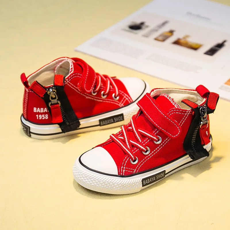 Babaya Children Canvas Shoes Boys Breathable 2019 Spring New Kids For Girl Casual Fashion High Quality | Детская одежда и обувь