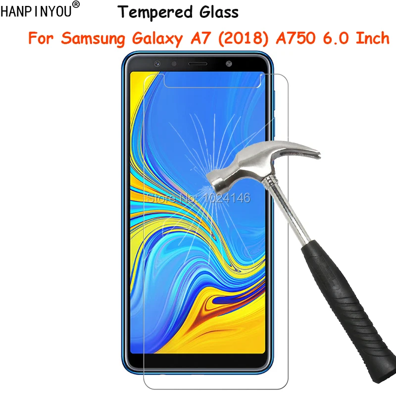 

Прозрачное закаленное стекло для Samsung Galaxy A7 (2018) A750F 6,0 дюйма, ультратонкая взрывозащищенная защитная пленка