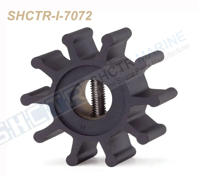SHCTR Гибкая крыльчатка для JABSCO 18673 0001 CEF 500156 JMP 7071|Лодочный мотор| |
