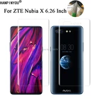 Мягкая защитная пленка из ТПУ для ZTE Nubia X 6,26 дюйма, прозрачная защитная пленка + инструменты для очистки