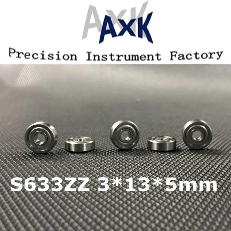 10 шт./партия, подшипники из нержавеющей стали S633zz S633 Zz 440c