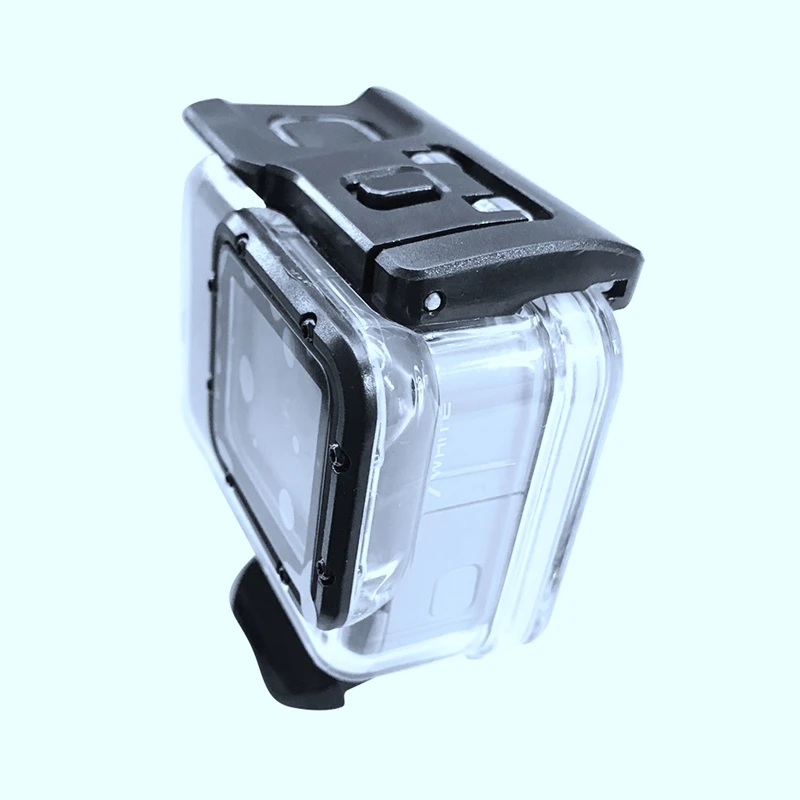 AABB Дайвинг чехол для Gopro Hero 7 белый серебристый водонепроницаемый защитный