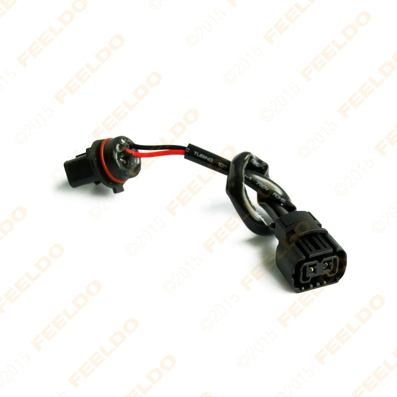 FEELDO 10 шт. автомобильные 5202/H16/2504/PSX24W Женская Стандартная P13W шлейка проводов кабель