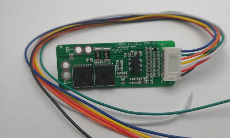 6S 7S 25 2 V 29 4 30A литий ионная литиевая батарея Защитная плата 60A пиковая lipo BMS 18650
