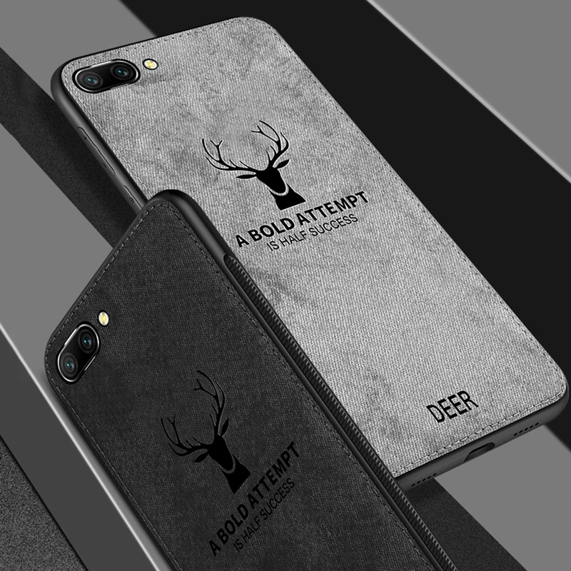 

Huawei P Smart 2019 Retro Cloth Cases For P20 Lite P10 Plus Pro Mate 10 Pro 20 Lite Nova 3i 3 Case For Honor 6X Leather Cover