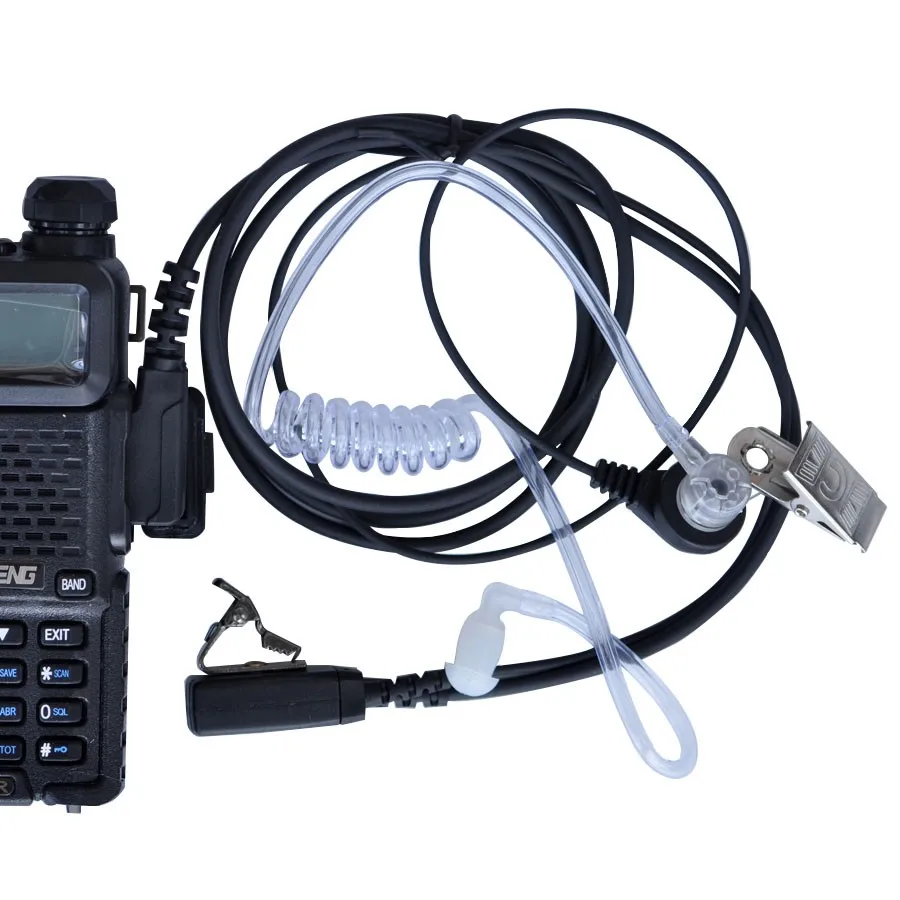 AAAE Top-Air Акустическая трубка Динамик для Baofeng Walkie Talkie аксессуары портативного
