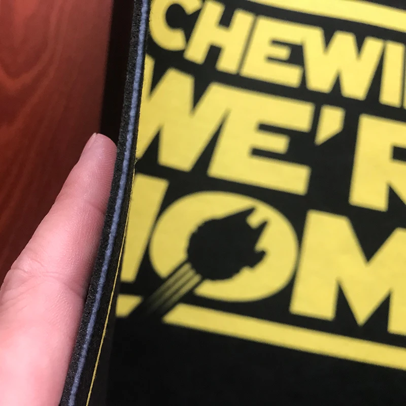 Chewie We'm Home Забавный пользовательский Придверный коврик Добро пожаловать на пол