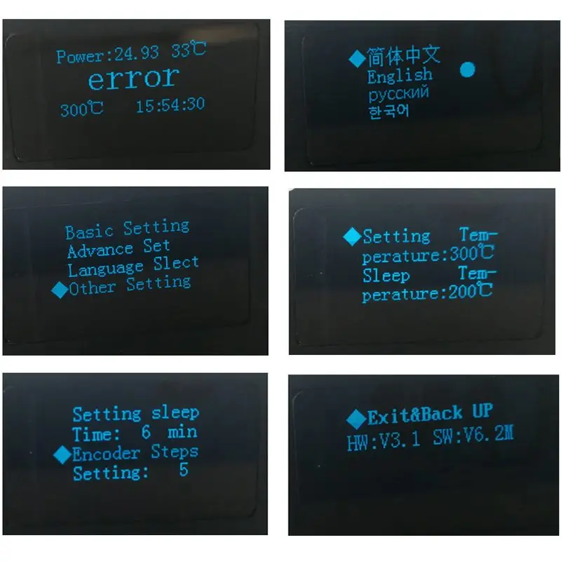 T12 STM32 OLED паяльная станция панель с ЧПУ 93x42x130 мм 907 ручкой T-12K паяльником |