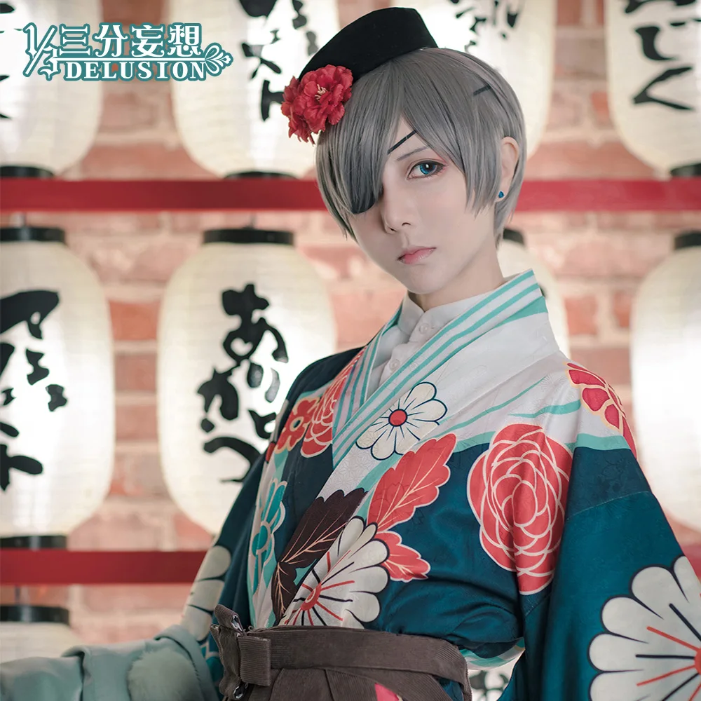 1/3 Delusion Black Butler cosplay Ciel Phantomhive cos Kyoto International Cartoon and Animation Expo 2016 Yu Ki Cha Ya YuKiChaY |